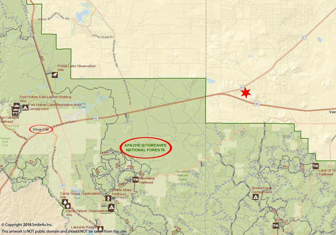 1.07 acres land in Vernon, Arizona | Smile4uinc.com